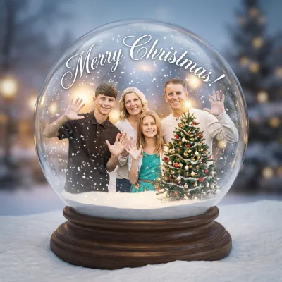Snow Globe Family